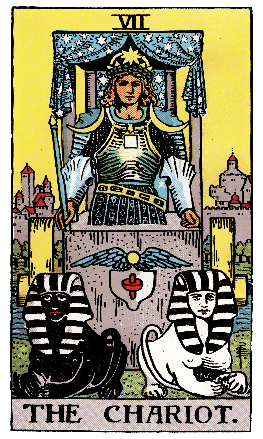The Chariot tarot card