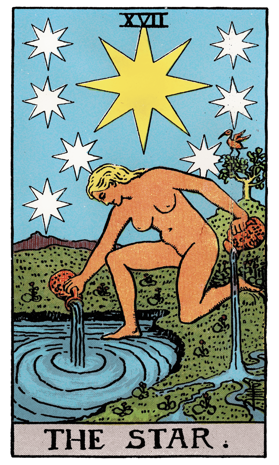 The Star tarot card